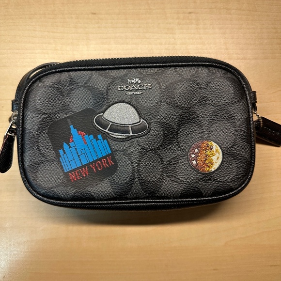 NWT! RARE! COACH NASA COLLABORATION SPACE SIGNATURE CROSSBODY SHOULDERBAG F29463 - Picture 3 of 13